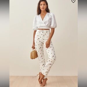 Reformation jeans Cynthia Fruit Loops Women’s 27 like new